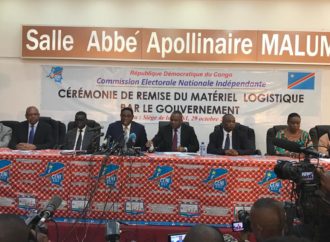 Elections 2018 : « aucun matériel ne sera à l’extérieur du pays d’ici le 10 novembre prochain » (Corneille Nangaa)