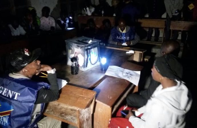 Elections-Goma: le dépouillement se fait dans l’obscurité