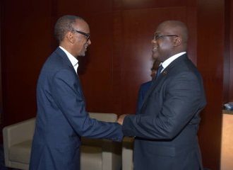 Diplomatie : tête-à-tête Tshisekedi-Kagame à Addis-Abeba
