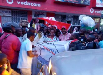 Suspension du sénat : une manifestation pro-Cach pour soutenir la décision du chef de l’Etat Félix Tshisekedi à Bukavu