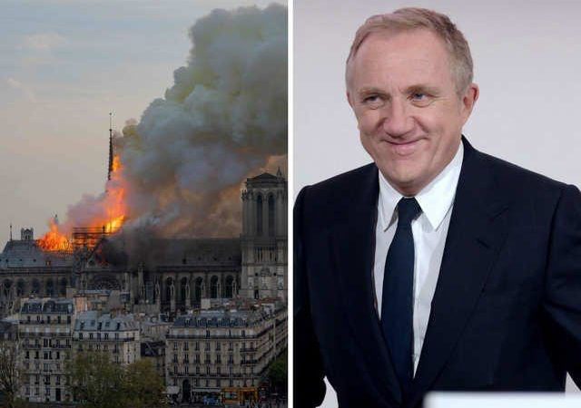 Incendie de notre dame de Paris: le milliardaire Français François – Henri Pinault contribue avec 100 millions d’euros pour la reconstruction de la cathédrale