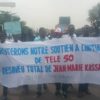 Kinshasa:Début de la marche de soutien aux journalistes de Télé 50