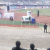 Stade des martyrs : le cardinal Monsengwo vient de s’incliner devant la tombe d’Étienne Tshisekedi