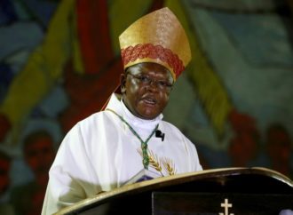 Bientôt cardinal, Fridolin Ambongo salue présence du Président Félix Tshisekedi au Vatican