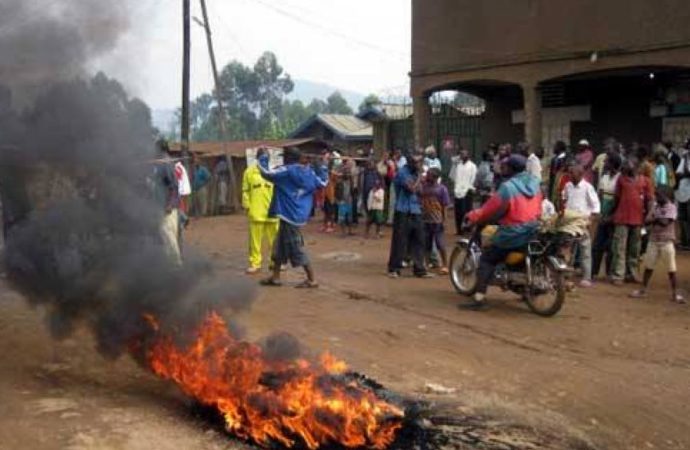 Manifestation à Butembo : les étudiants exigent la présence des députés nationaux et provinciaux à propos de la Monusco