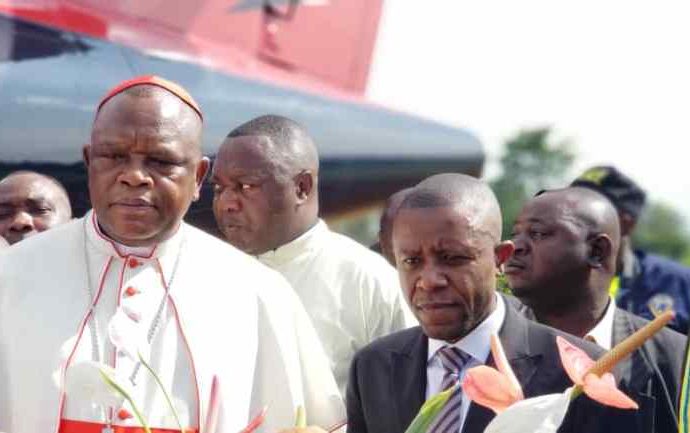 Insécurité à l’est : certains veulent réaliser un plan de balkanisation en exigeant le départ «précipité » de la Monusco, pense Cardinal Ambongo