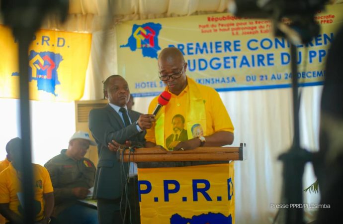 RDC : le PPRD appelle à l’application par le gouvernement de la loi sur le financement des partis politiques