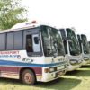 Nord-Kivu/ Goma : le Gouvernement provincial et son partenaire SILIMU réceptionnent 10 bus, un don de la nouvelle société provinciale de transport en commun