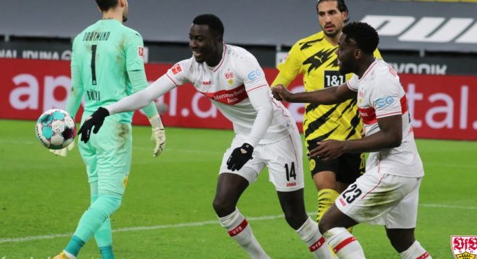 Bundesliga : porté par Silas Wamangituka, Stuttgart pulvérise Dortmund (5-1)