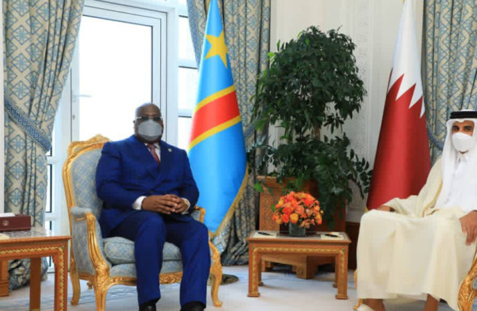 Tête-à-tête F. Tshisekedi et Cheikh Tamim Ben : plusieurs accords et protocoles signés entre le Qatar et la RDC