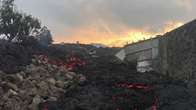 Goma : l’OVG signale la chute des cendres volcaniques du Nyiragongo