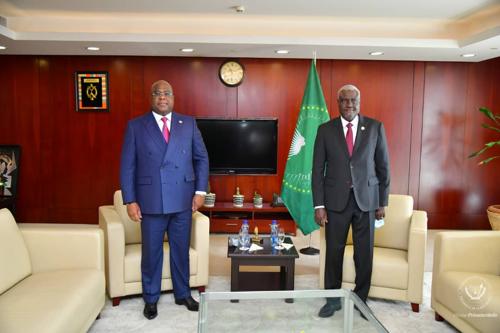 Putsch en Guinée : Félix Tshisekedi et Moussa Faki invitent le Conseil de Paix et de Sécurité de l’UA à une réunion d’urgence