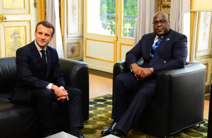 RDC: Félix Tshisekedi a eu un entretien téléphonique avec Emmanuel Macron