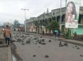 Ville morte à Goma : des artères principales barricadées à Katindo et à Ndosho
