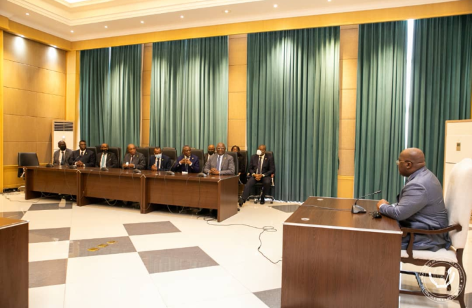 RDC : Félix Tshisekedi a échangé avec une délégation de FBN Bank