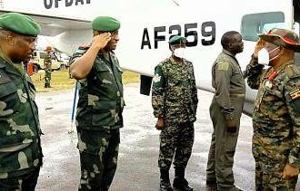 Ituri : le Chef d’état-major général des UPDF en visite à Bunia