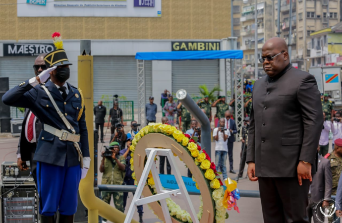 En ce 17 mai, Félix Tshisekedi rend hommages aux FARDC