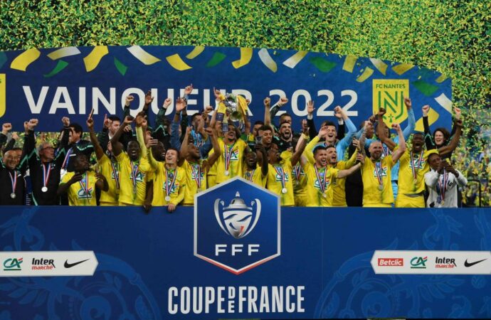 Football : Nantes de Samuel Moutoussamy remporte la quatrième Coupe de France de son histoire