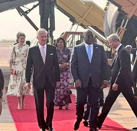 RDC : le couple royal Belge est arrivé à Kinshasa