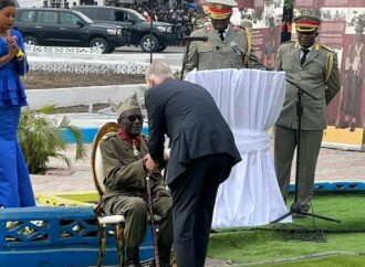 RDC : le Caporal Albert Kunyunku décoré par le roi Philippe