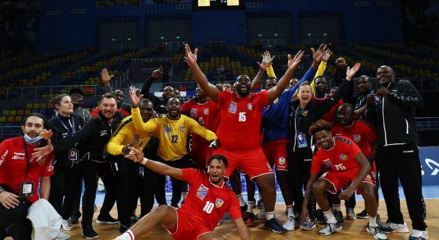CAN Handball : déjà qualifiée, la RDC joue ce mercredi la première place du groupe face à l’Angola
