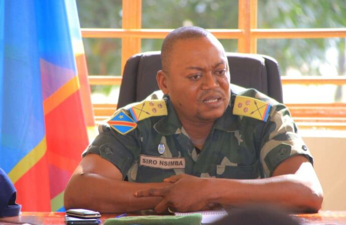 Ituri : pour l’administrateur militaire du territoire d’Irumu, il y a des avancées significatives dans le rétablissement de la paix dans son entité