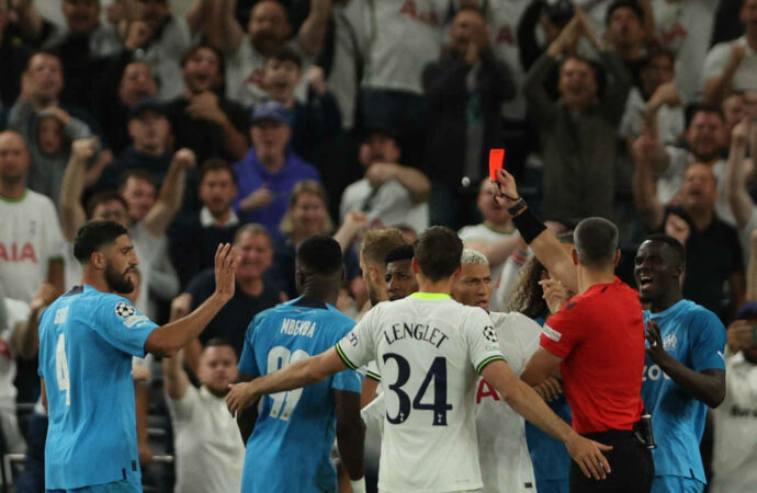 Ligue des champions /Tottenham – Marseille : les regrets de Valentin Rongier après le carton rouge de Chancel Mbemba