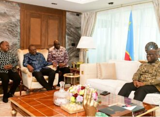 En visite à Kinshasa, Uhuru Kenyatta a échangé avec Félix Tshisekedi