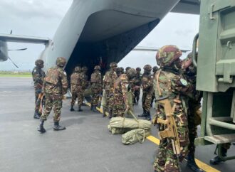 RDC: le 3e groupe de soldats kényans est arrivé ce samedi à Goma avec des matériels de guerre