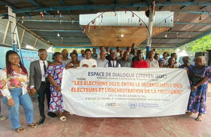 ANMDH a organisé un EDC sur « Élections 2023 : entre le recensement des électeurs et l’orchestration de la tricherie »