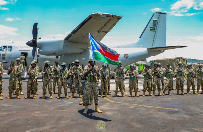 Est de la RDC : la Force de l’EAC déploie le contingent Sud-Soudanais à Goma