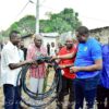 Kinshasa-N’Sele:  Auguy Kalonji offre 110 mètres des câbles électriques au quartier Terre jaune